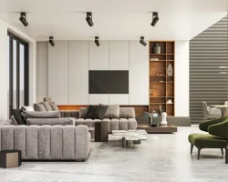 illustration-3d-rendering-large-luxury-modern-bright-interiors-living-room-mockup-computer-digitally-generated-image